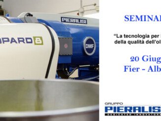 Seminario Tecnologie per la qualità dell'olio di oliva