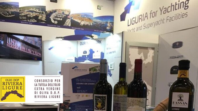 Olio DOP Riviera Ligure al salone nautico di Dusseldorf